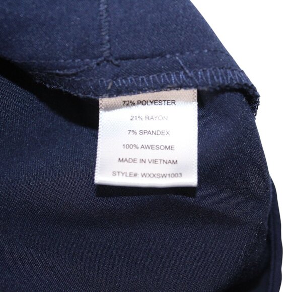 Figs XL Rafaela Navy Blue Sleeveless Scrub Top Vest Medical Nurse Vet EMS - Picture 8 of 10